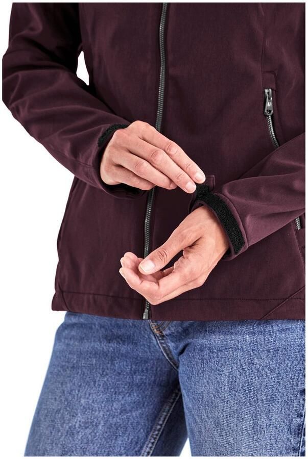 Killtec Softshell-jack Dames softshelljas Waterafstotende winddichte softshelljack met afneembare capuchon - Foto 5