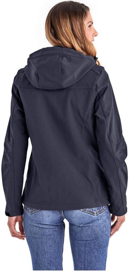 Killtec Softshell-jack Dames softshelljas Waterafstotende winddichte softshelljack met afneembare capuchon - Foto 10