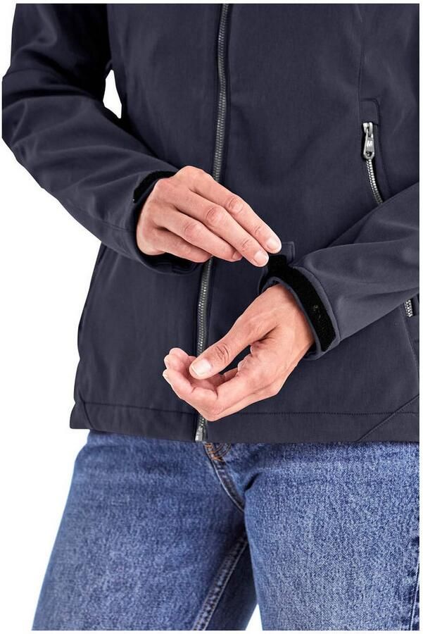 Killtec Softshell-jack Dames softshelljas Waterafstotende winddichte softshelljack met afneembare capuchon - Foto 6