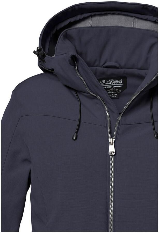 Killtec Softshell-jack Dames softshelljas Waterafstotende winddichte softshelljack met afneembare capuchon - Foto 5