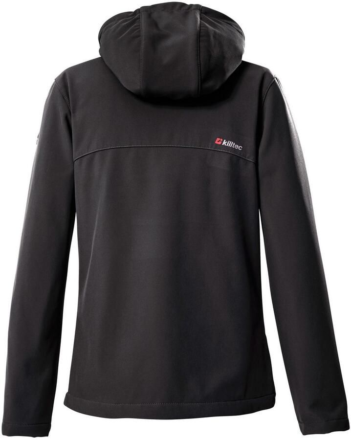 Killtec Softshell-jack Girls softshell-jack Waterafstotend verstelbare capuchon en mouwen fleece binnenvoering - Foto 2