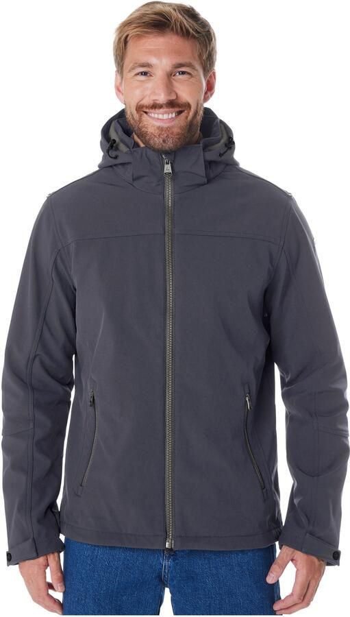 Killtec Softshell-jack Heren softshelljas Waterafstotende softshelljack met fleece afneembare capuchon - Foto 12