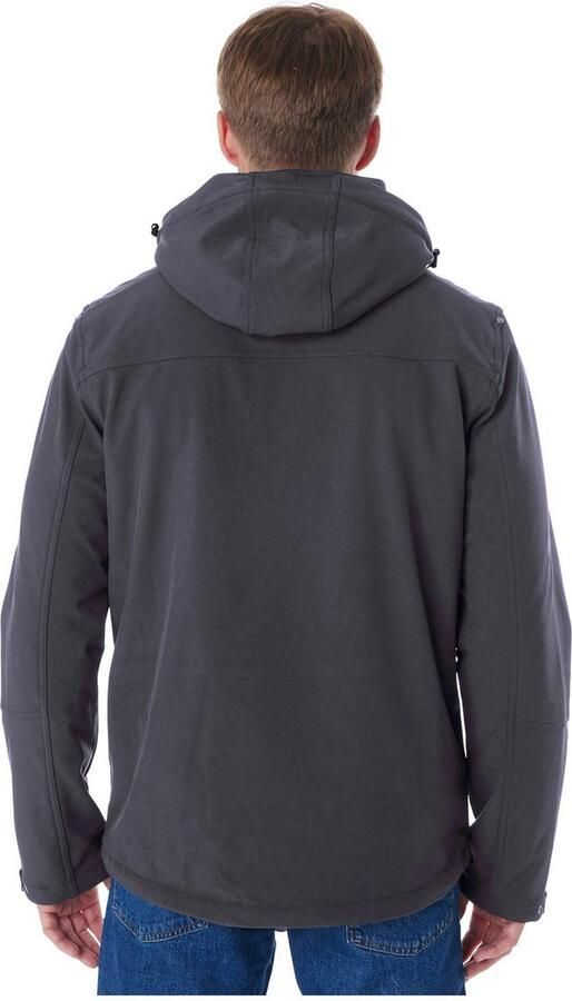 Killtec Softshell-jack Heren softshelljas Waterafstotende softshelljack met fleece afneembare capuchon - Foto 10