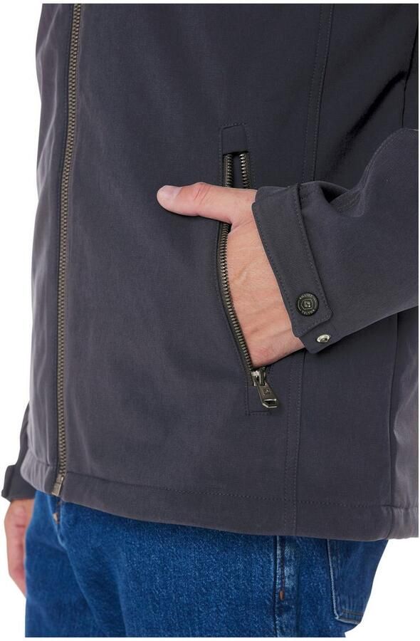 Killtec Softshell-jack Heren softshelljas Waterafstotende softshelljack met fleece afneembare capuchon - Foto 9