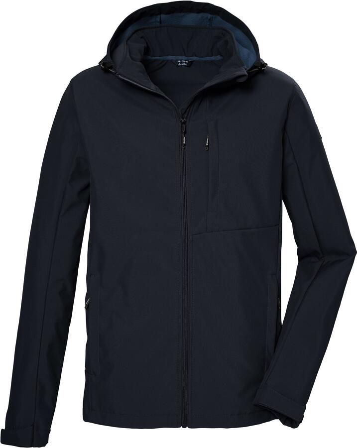 Killtec Softshell-jack KOS 103 MN SFTSHLL JCKT Ade d wind- en waterafstotende softshelljack PFAS-vrij - Foto 6
