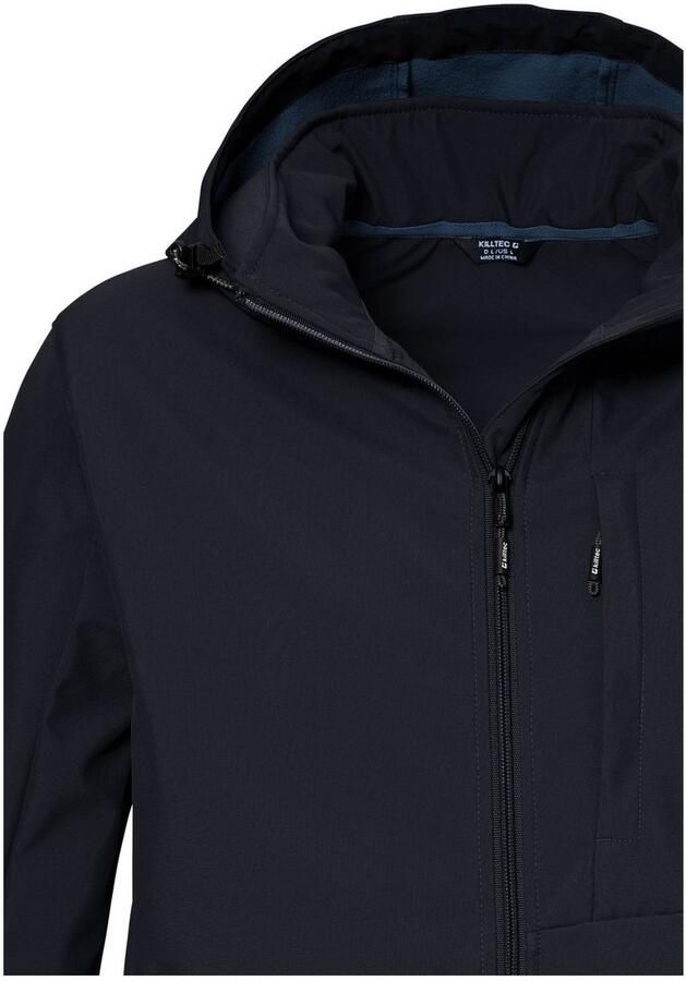 Killtec Softshell-jack KOS 103 MN SFTSHLL JCKT Ade d wind- en waterafstotende softshelljack PFAS-vrij - Foto 3