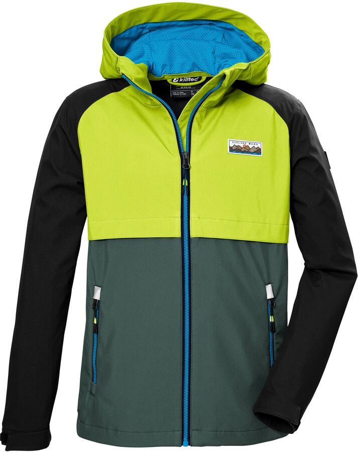 Killtec Softshell-jack KOS 137 BYS SFTSHLL JCKT kids softshelljas: wind- en waterafstotend - Foto 6
