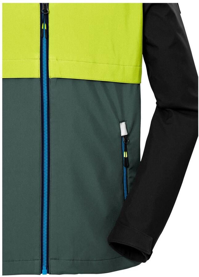 Killtec Softshell-jack KOS 137 BYS SFTSHLL JCKT kids softshelljas: wind- en waterafstotend - Foto 3