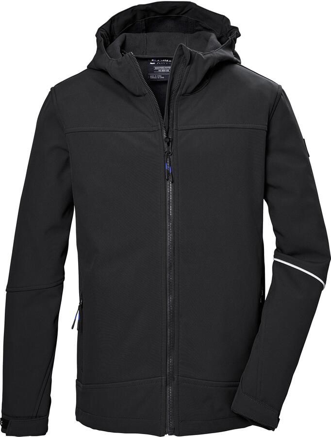 Killtec Softshell-jack KOS 143 BYS SFTSHLL JCKT Wind- en waterafstotend ade d kinderjack - Foto 6