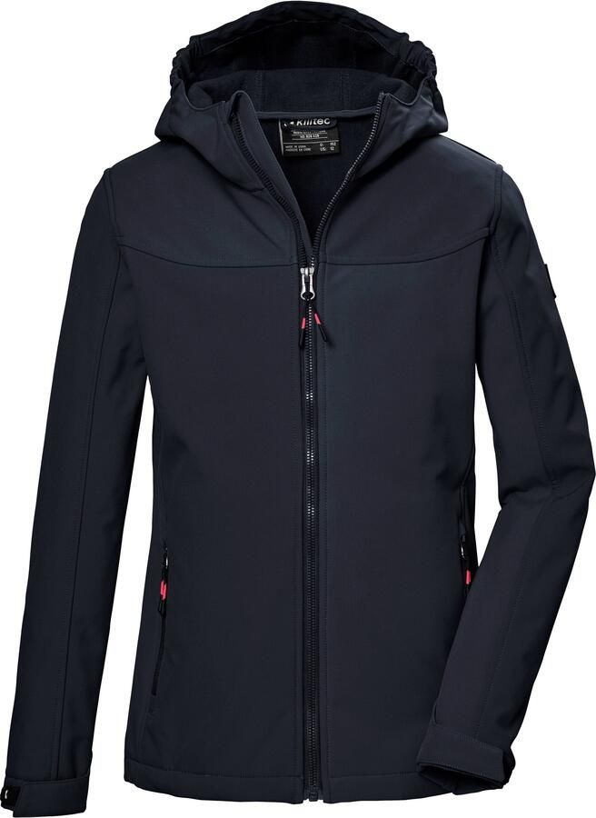 Killtec Softshell-jack KOS 145 GRLS SFTSHLL JCKT Wind- en waterafstotende meisjesjas ademend mesh-inzet - Foto 6