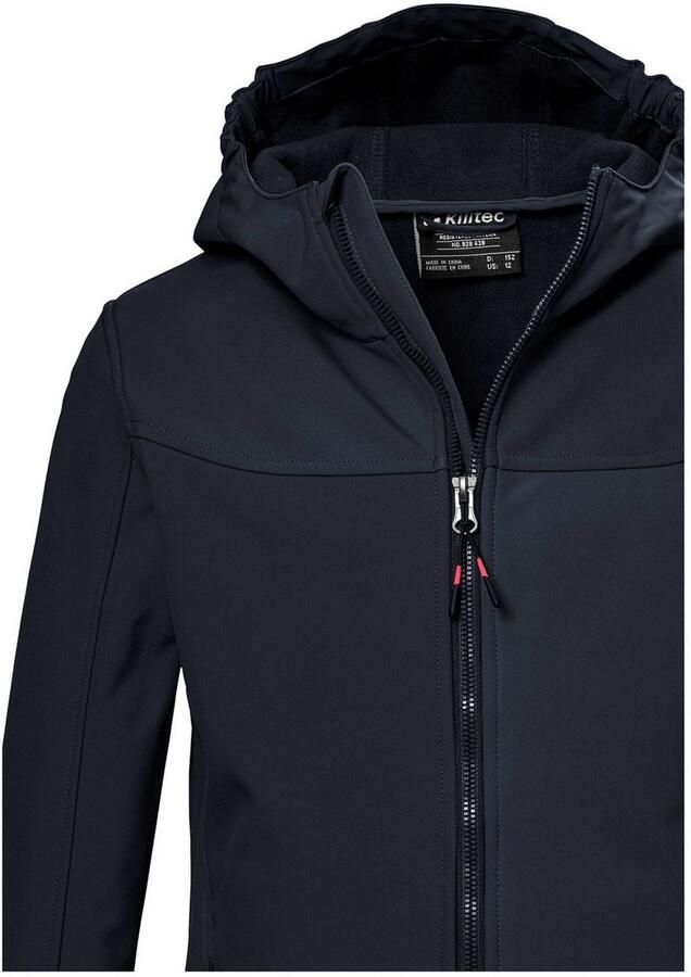Killtec Softshell-jack KOS 145 GRLS SFTSHLL JCKT Wind- en waterafstotende meisjesjas ademend mesh-inzet - Foto 4