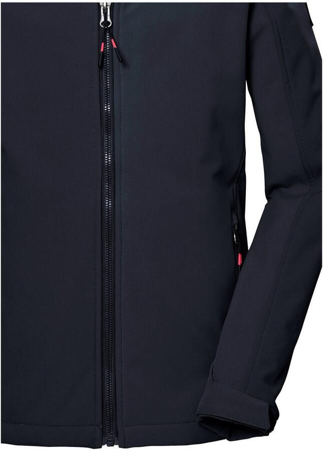 Killtec Softshell-jack KOS 145 GRLS SFTSHLL JCKT Wind- en waterafstotende meisjesjas ademend mesh-inzet - Foto 3