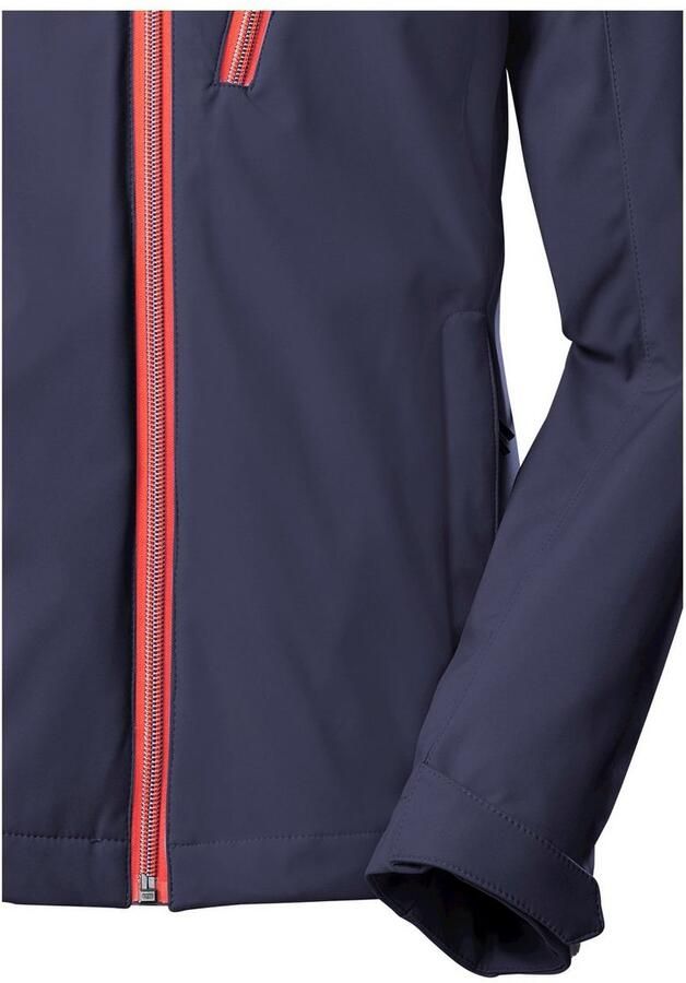 Killtec Softshell-jack KOS 235 GRLS SFTSHLL JCKT Wind- en waterafstotende kinder-softshelljas 10.000 mm waterkolom - Foto 4