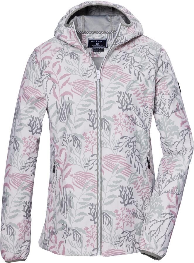 Killtec Softshell-jack KOS 56 WMN SFTSHLL JCKT Waterafstotende winddichte softshelljack met bloemprint - Foto 6