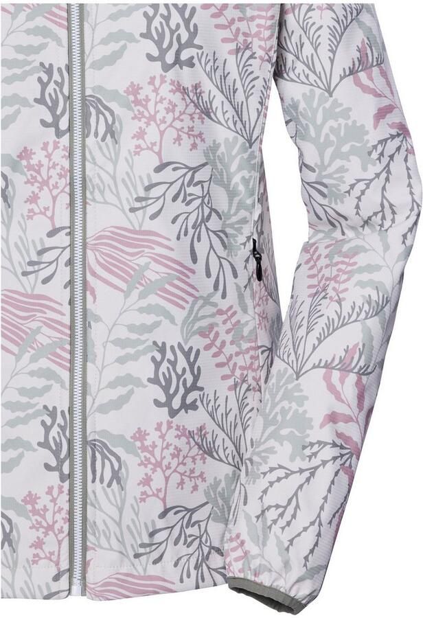 Killtec Softshell-jack KOS 56 WMN SFTSHLL JCKT Waterafstotende winddichte softshelljack met bloemprint - Foto 4