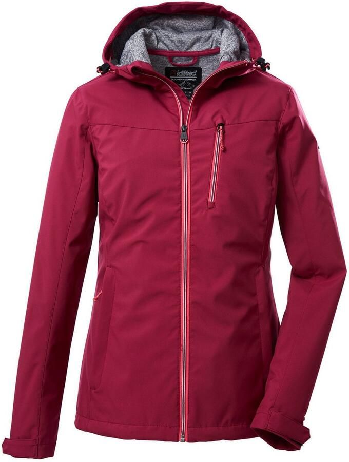 Killtec Softshell-jack KOS 89 WMN SFTSHLL JCKT Dames softshelljack: Wind- en waterdicht ademend PFAS-vrij - Foto 3