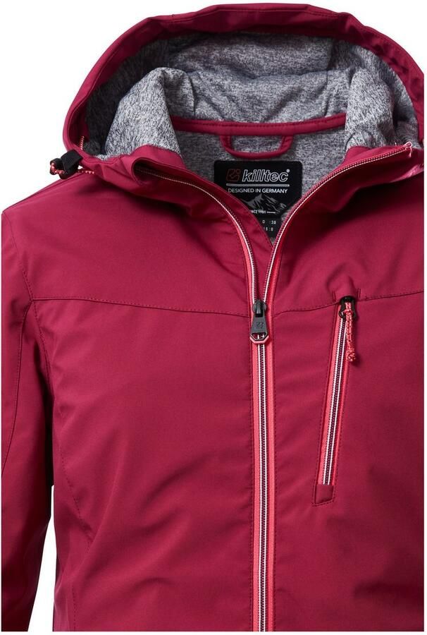 Killtec Softshell-jack KOS 89 WMN SFTSHLL JCKT Dames softshelljack: Wind- en waterdicht ademend PFAS-vrij - Foto 6