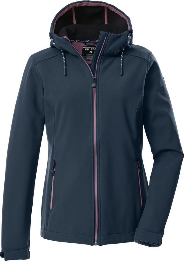 Killtec Softshell-jack KOW 8 WMN SFTSHLL JCKT Dames Softshelljas: water- en windafstotend ademend - Foto 6