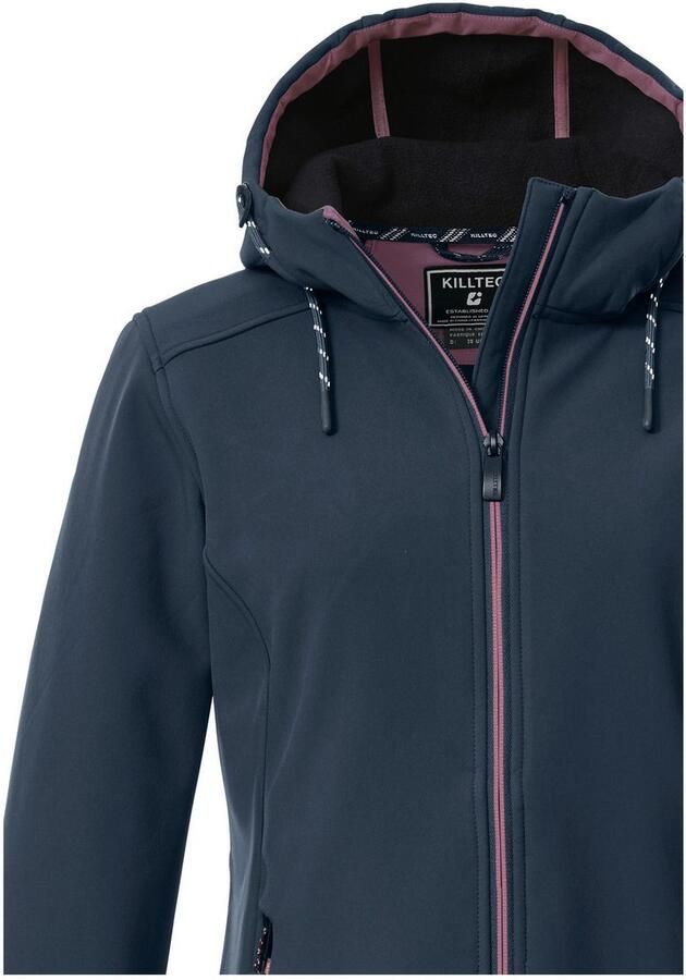 Killtec Softshell-jack KOW 8 WMN SFTSHLL JCKT Dames Softshelljas: water- en windafstotend ademend - Foto 3