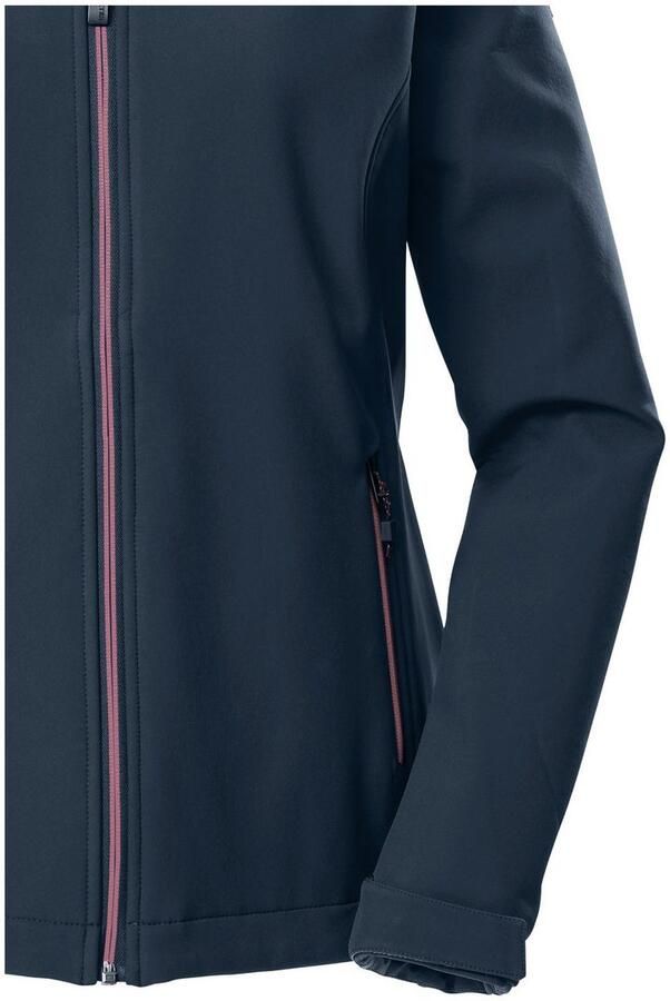 Killtec Softshell-jack KOW 8 WMN SFTSHLL JCKT Dames Softshelljas: water- en windafstotend ademend - Foto 4