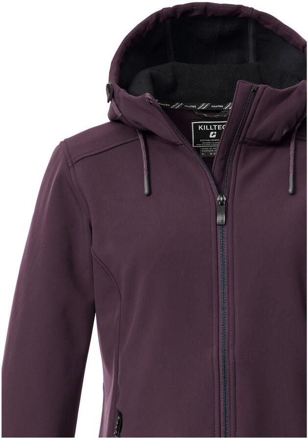 Killtec Softshell-jack KOW 8 WMN SFTSHLL JCKT Dames Softshelljas: water- en windafstotend ademend - Foto 3