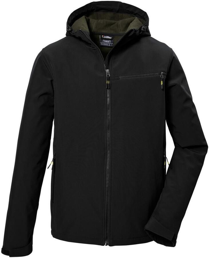 Killtec Softshell-jack verwar d & wind- & waterafstotend overgangsjas