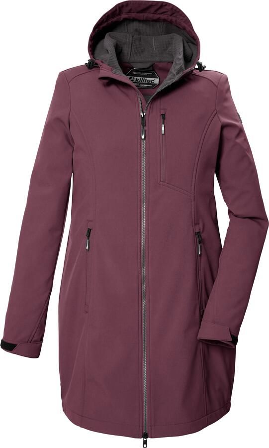 Killtec Softshell-parka KOS 370 WMN SFTSHLL PRK Winddichte dames softshell parka waterafstotend ademend - Foto 2