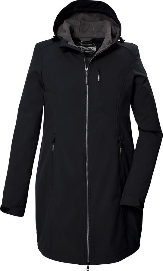 Killtec Softshell-parka KOS 370 WMN SFTSHLL PRK Winddichte dames softshell parka waterafstotend ademend - Foto 2