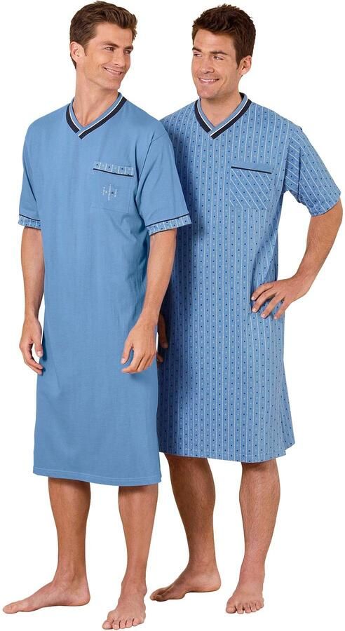 Kings Club Nachthemd n met lange mouwen