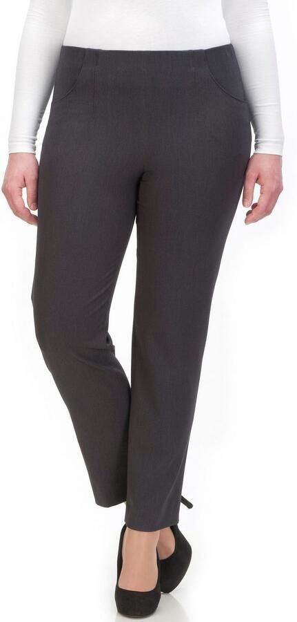 KjBRAND Comfortbroek Instapbroek Susie in bi-stretch kamgaren look - Foto 4