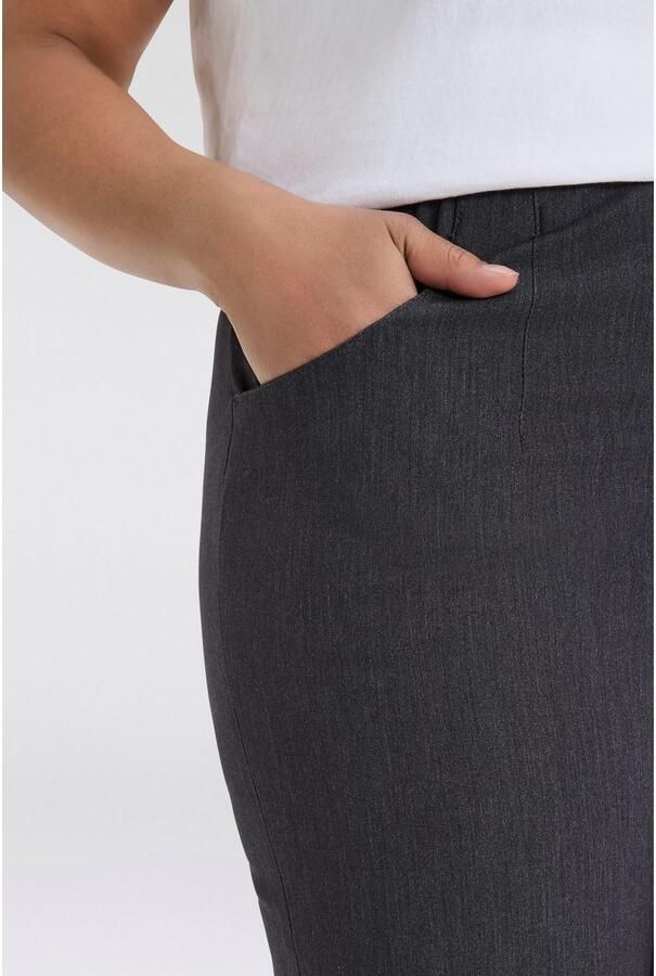 KjBRAND Comfortbroek Instapbroek Susie in bi-stretch kamgaren look