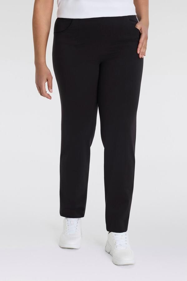 KjBRAND Comfortbroek Instapbroek Susie in bi-stretch kamgaren look - Foto 3