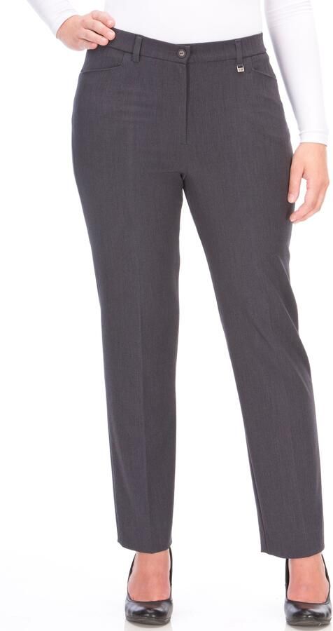 KjBRAND Stoffen broek Bea in Bi-Stretch Kamgarenlook met Persplooien - Foto 6