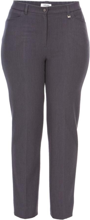 KjBRAND Stoffen broek Bea in Bi-Stretch Kamgarenlook met Persplooien - Foto 4