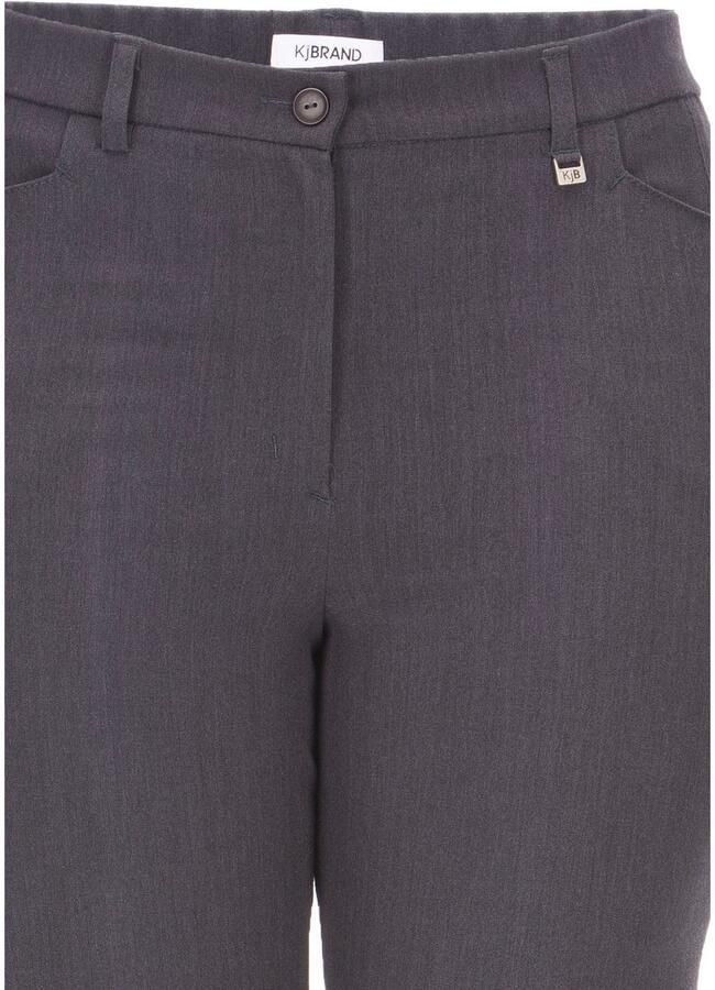 KjBRAND Stoffen broek Bea in Bi-Stretch Kamgarenlook met Persplooien