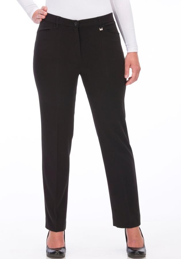KjBRAND Stoffen broek Bea in Bi-Stretch Kamgarenlook met Persplooien - Foto 6