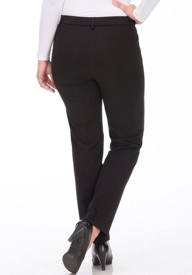KjBRAND Stoffen broek Bea in Bi-Stretch Kamgarenlook met Persplooien - Foto 3