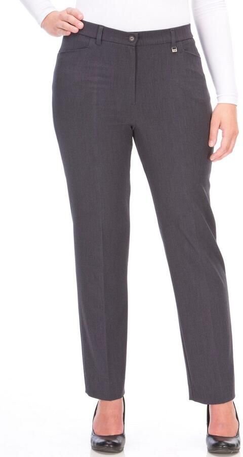 KjBRAND Stoffen broek Bea in Bi-Stretch Kamgarenlook met Persplooien - Foto 6