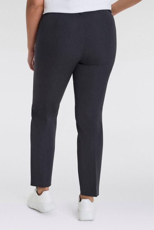 KjBRAND Stoffen broek Bea in Bi-Stretch Kamgarenlook met Persplooien - Foto 4