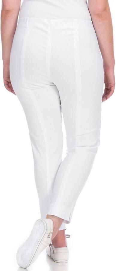 KjBRAND Stoffen broek Susie XS Ankle Bengaline Zomerbroek met elastische band - Foto 4