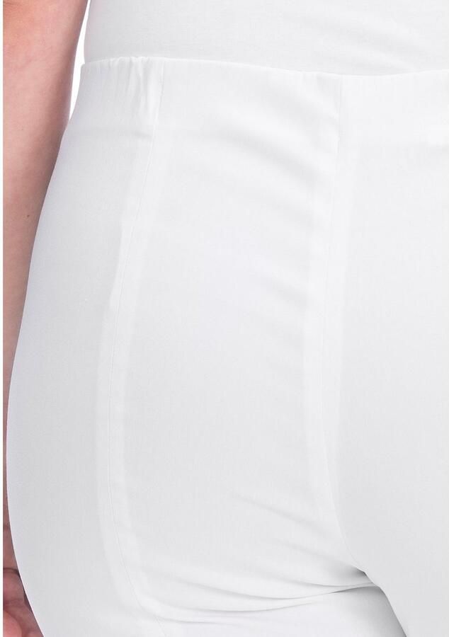 KjBRAND Stoffen broek Susie XS Ankle Bengaline Zomerbroek met elastische band