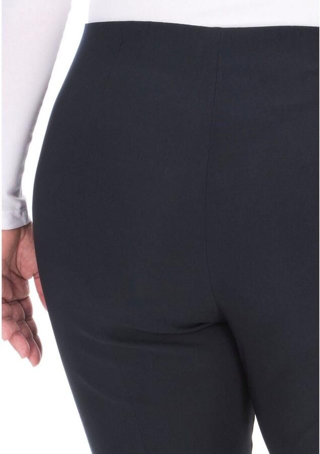 KjBRAND Stoffen broek Susie XS Ankle Bengaline Zomerbroek met elastische band