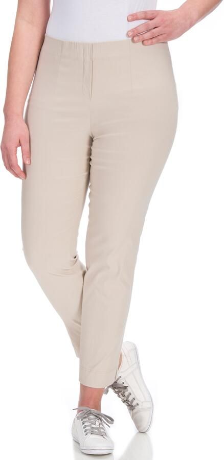 KjBRAND Stoffen broek Susie XS Ankle Bengaline Zomerbroek met elastische band - Foto 7