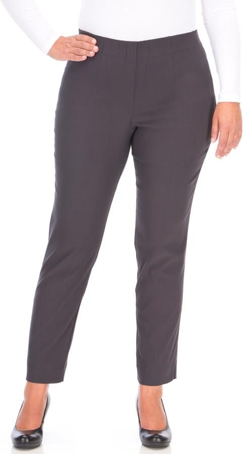 KjBRAND Stoffen broek Susie XS Ankle Bengaline Zomerbroek met elastische band - Foto 6