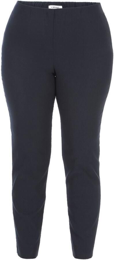 KjBRAND Stoffen broek Susie XS Ankle Bengaline Zomerbroek met elastische band - Foto 4