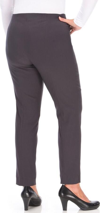 KjBRAND Stoffen broek Susie XS Ankle Bengaline Zomerbroek met elastische band - Foto 4