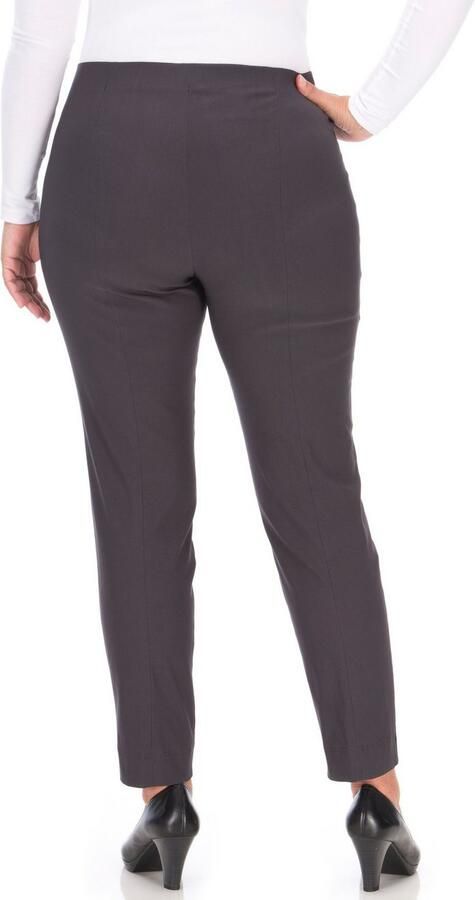 KjBRAND Stoffen broek Susie XS Ankle Bengaline Zomerbroek met elastische band - Foto 3