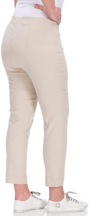 KjBRAND Stoffen broek Susie XS Ankle Bengaline Zomerbroek met elastische band - Foto 6