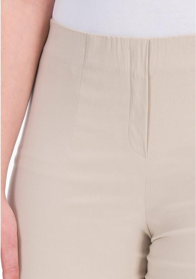 KjBRAND Stoffen broek Susie XS Ankle Bengaline Zomerbroek met elastische band