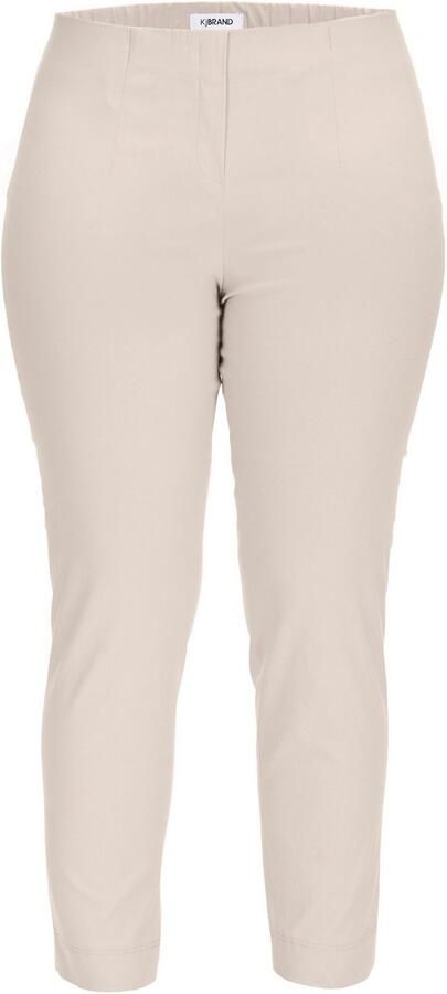 KjBRAND Stoffen broek Susie XS Ankle Bengaline Zomerbroek met elastische band - Foto 4